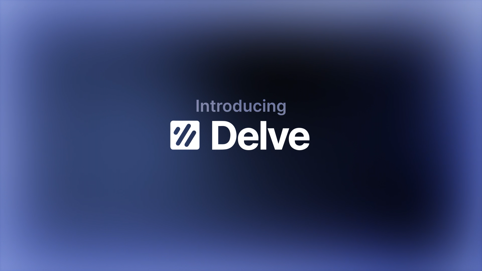 Delve Introduction Video